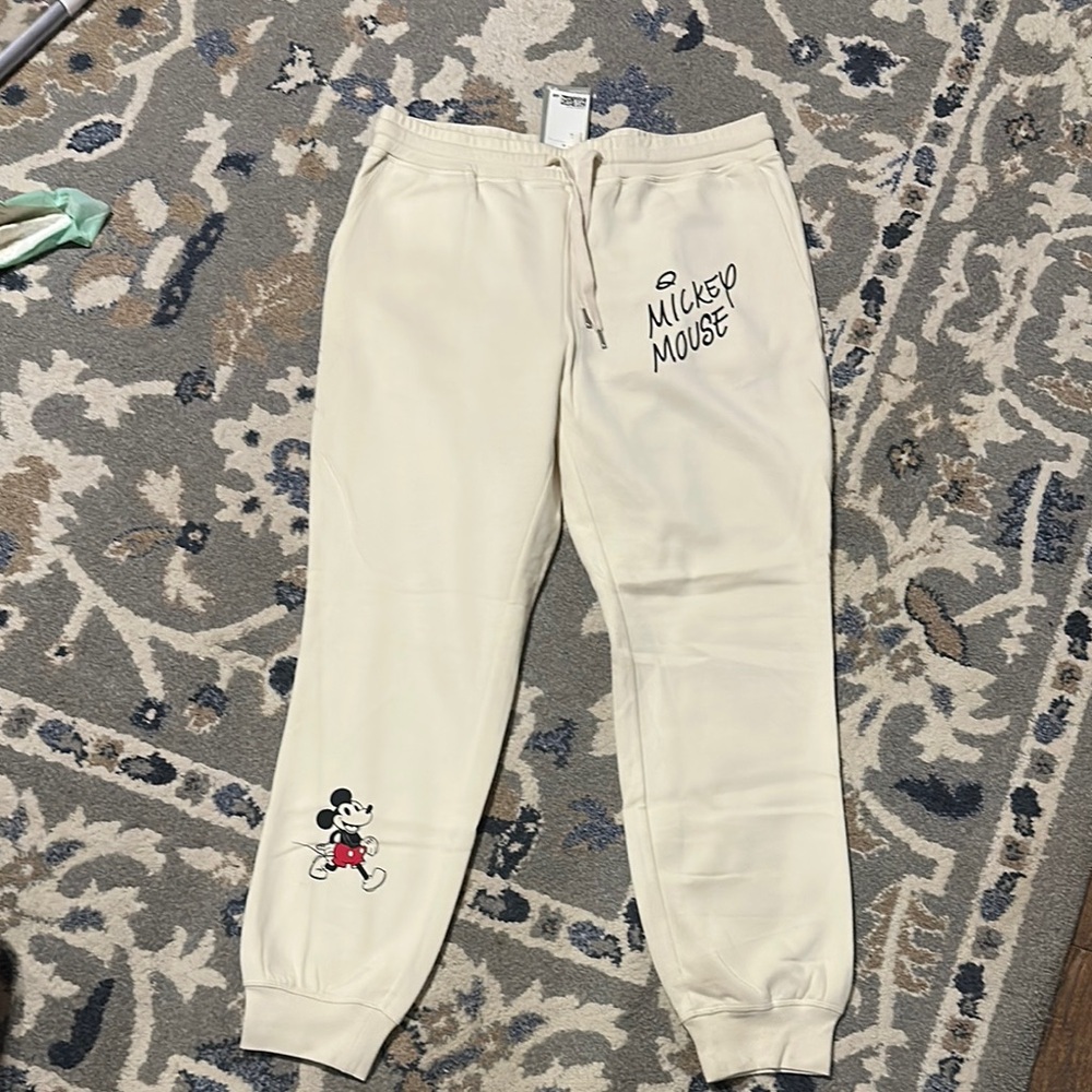 Disney Mickey Mouse Kids Cream Joggers
